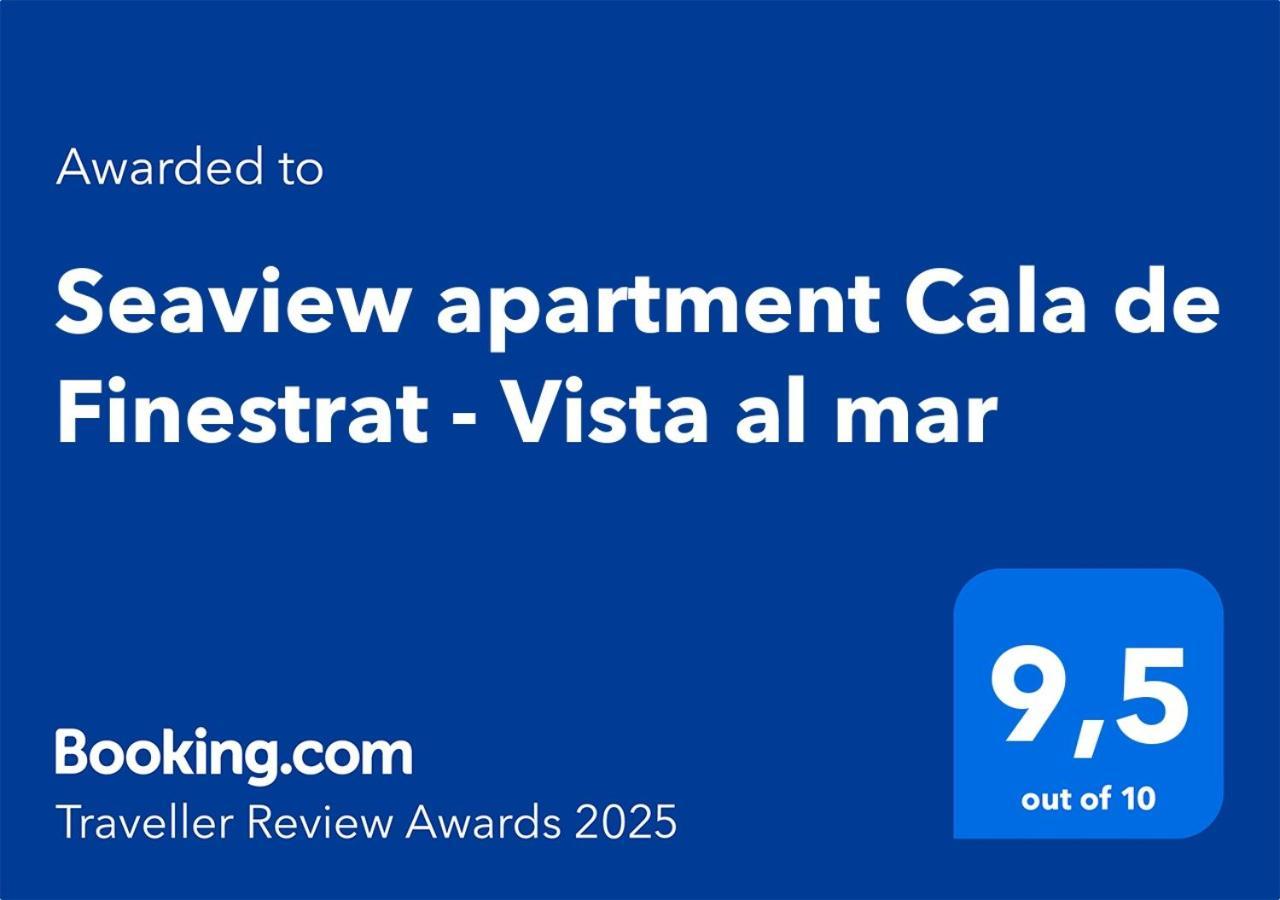 Seaview Apartment Cala De Finestrat - Vista Al Mar Villajoyosa Zewnętrze zdjęcie